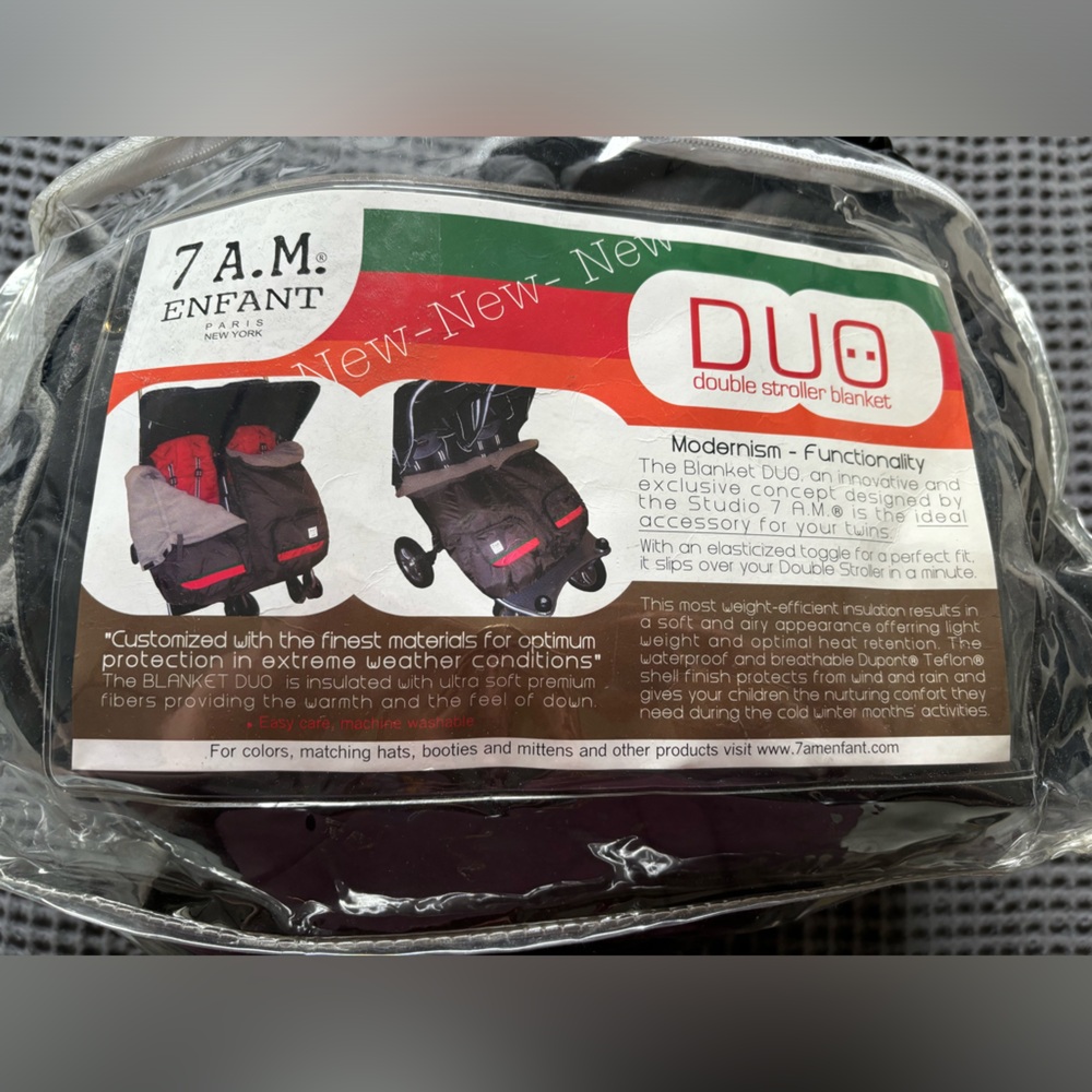 7 AM Enfant DUO Double Stroller Blanket